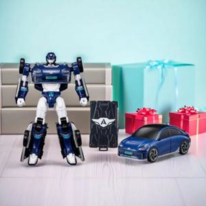 또봇A 변신로봇 아이오닉6 자동차 로보트 LED 2가지 변신모드 코어로이드 캐릭터 장난감