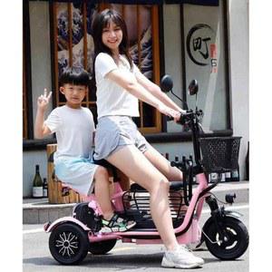 세발 전기자전거 접이식 전동 스포크휠500W 배터리 20인치 XT750PLUS 등하원용