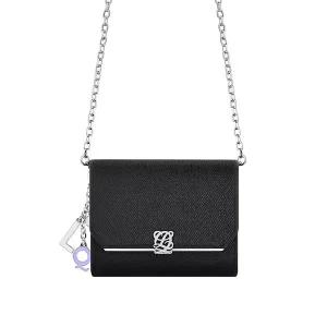 국내정품 루이까또즈 LOUIS QUATORZE LALA라라 여성 체인 반지갑 라벤더 SQ1SD73BL 567100