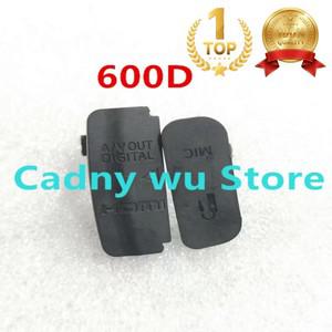 Canon EOS 600D Rebel T3i Kiss X5 디지털 카메라 수리 부품 용 새 USB/HDMI DC IN/VIDEO Out 고무 도어 하