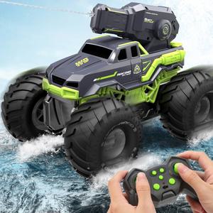 물총 오프로드 RC카 수륙양용 무선조종 물놀이 장난감