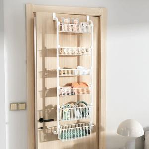 문걸이 수납 선반 틈새 창틀 문고리 바구니 후크 주방