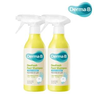 더마비 데오프레쉬 풋 샴푸 클린코튼 400mlx2개