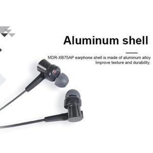 100% 호환 sony 호환용 MDR XB-55AP 헤드셋 이어폰 형 3.5mm 유선 스포츠 버드 HiFi 스테레오 헤드폰