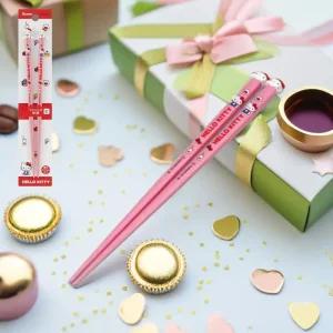 스케이터 나무젓가락 21cm 헬로키티 식기 젓가락 찹스틱 커트러리 저분 도시락 휴대용