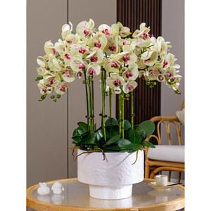 호접란 조화 대형 취임난 인테리어 인공 난초 화분 난꽃
