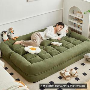 접이식 2인용 겸 (150cm) 침대 소파