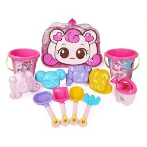 유아 티니핑 모래놀이 도구 양동이 가방 세트 장난감 완구 선물용 찍기 키즈카페