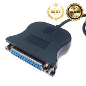 USB to 25 핀 암 IEEE 1284 병렬 프린터 LPT 컨버터 케이블 인터페이스 통신