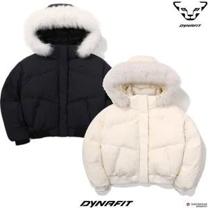 [다이나핏](센텀시티점)YWW23525[다이나핏]여성 레디 폭스퍼 후드탈부착형 봄버 덕다운 숏패딩 자켓(기...