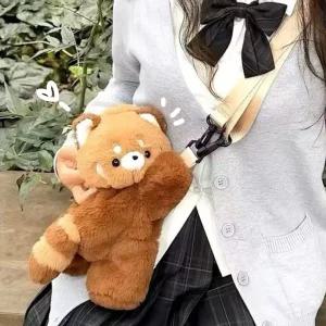 정수몰 인형 가방 핸드폰 미니 크로스백 판다 곰돌이 고양이 강아지