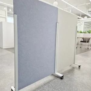 사무실 이동식 높이조절 파티션 가림막 칸막이 가벽 공간분리