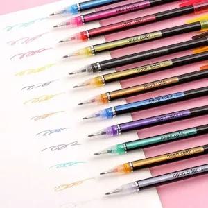 스타라이트 네온 컬러펜 36색세트 1.0mm 반짝이젤펜 칼라펜 젤리펜 젤잉크펜 겔펜 겔리펜