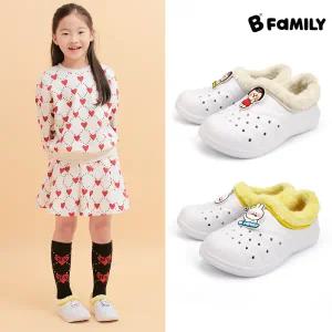 [알파슈]B패밀리 방한 실내화(2컬러 택1)