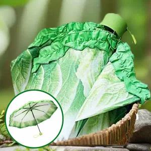 배추 우산 킹받는 산지직송 유기농 양산 쓸데없는 웃긴 선물 재미있는 접이식 신박한