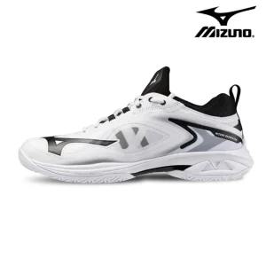 미즈노 신발 웨이브 클로 네오3 화이트블랙 71GA247320 배드민턴화 운동화 인도어화 오남스포츠