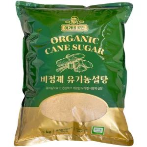 이가네 비정제 유기농 원당 황설탕 5kg x 1개,이타자 사탕수수 원당