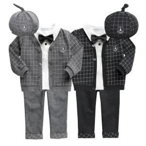 [그린베베] 영유아 봄가을용_미켈가디 남아정장 5종/아기옷/외출복/상하세트/신생아옷/남아/하객룩/돌잔치룩/돌복/선물용/KC인증/국내생산