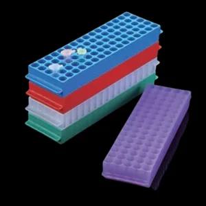 80구 마이크로 튜브 랙 1.5ml 2ml 바이알 렉 시험관 보관 받침대 보관대 홀더 실험 기자재 마이크로튜브 스