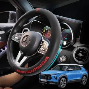 트레일블레이저 자동차 핸들커버 비버리힐즈 폴로 자동차핸들커버 차량용핸들커버 운전대커버