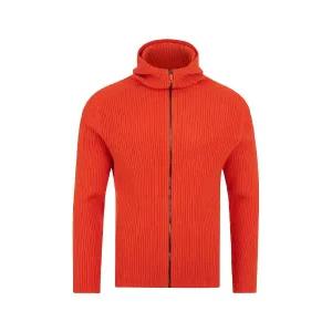 [스파이더]SPYDER 남성 울 블렌딩 스웨터 후드 집업 FM1SPJWCNFT205M-ORG