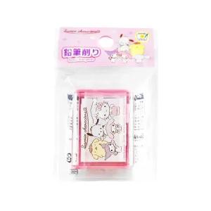 산리오 캐릭터 헬로키티 쿠로미 마이멜로디 포차코 폼폼푸린 연필깎이 2구 