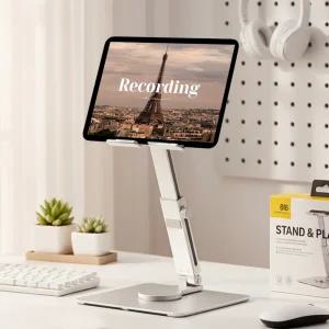 토비메모리 태블릿거치대 아이패드 거치대 갤럭시탭 휴대용 책상 높이조절 패드 스탠드 필기