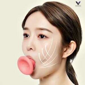 얼굴 운동 기구 안면 근육 운동 실리콘 이중턱 제거기 동안 리프팅