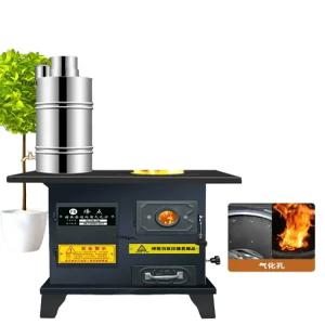 레트로 화목난로 주물 공장화목난로 실외 스토브 타는 난로 화목 철제 실외