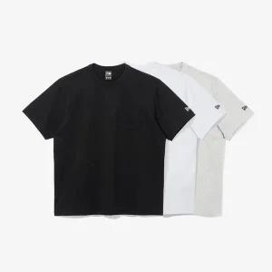 갤러리아 [뉴에라] LIGHTERA 에센셜 3팩 포켓 반팔 티셔츠 멀티_14697423