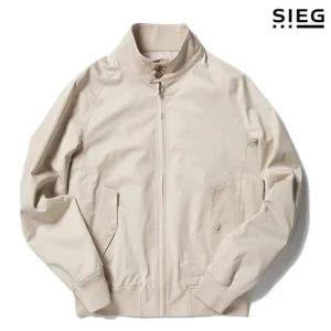 지이크 베이지 코튼 블루종 케주얼 점퍼 자켓 GRPEM6010 300056