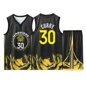 골든스테이트 워리어스 농구 유니폼 상하의 커리 저지 크리스폴 세트 톰슨 농구복