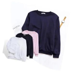 긴팔티 데일리 맨투맨 빅사이즈 무지 여자 여성티셔츠 루즈 여성긴팔 가을 겨울 기모 루즈핏