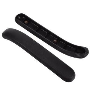 사무실 의자 팔걸이 세트 튜브 지원 교체 쉬운 데스크 설치 플라스틱 팔꿈치 라운드 패드