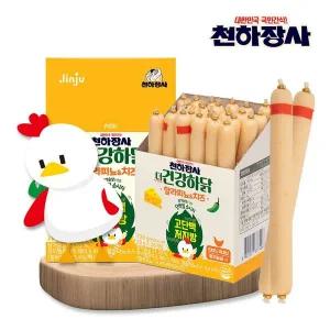 [NS홈쇼핑](1+1) 천하장사 건강하닭 할라피뇨&치즈 728g+728g (28gX총52개입)..[35189200]
