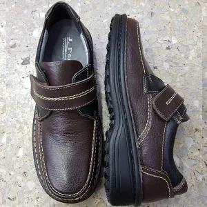 [슈띠끄 국내제작 수제화] C8201 남자 더비슈즈 남성 컴포트화 클리퍼 슈즈 캐주얼화 쿠션화 로퍼 밸크로 효도화 아빠신발 등볼제작 창갈이 가능 편안한 착화감 푹신한 쿠션