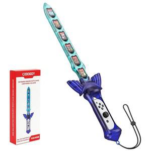 스위치 소드 액세서리, 스포츠 참바라(소드플레이)/젤다의 전설과 호환되는 코드고이 스카이워드 액세서리: 왕국의 눈물/스카이워드 HD, 게임 카드 저장 기능(1팩)