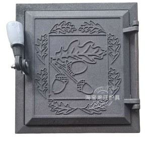 화덕문 아궁이화구 대형 불가마 무쇠 화구문 도어 스모킹 마개 실외 아궁이문 주물 표준