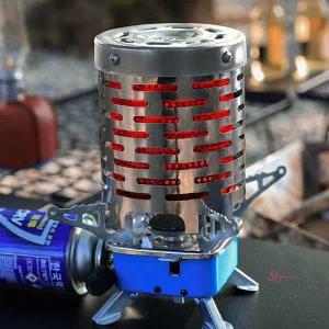 캠핑난로 히터 캠핑용 소형 야영 차박 이소가스 스토브 버너klm500