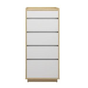 옷서랍장 모던 화이트 북선반 서랍장 슬림 캐비넷 안방 수납장 미니 책장 폭좁은