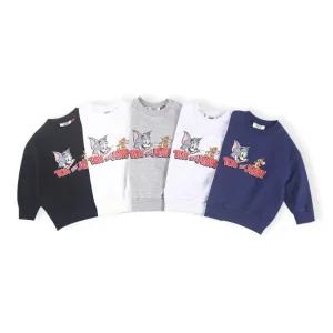 [톰&제리정품] 톰&제리맨투맨티(패밀리룩)/아동맨투맨/아동복/아동상의/키즈상의/키즈맨투맨/겨울