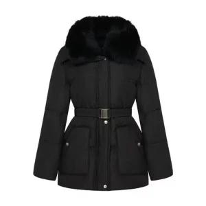 [LYNN] 폭스 후드 구스 다운자켓 LGDJOK9800 패딩