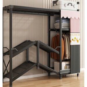 접이식옷장 간이 장롱 이불 철제 폴딩옷장 140cm 원룸 자취방 3분