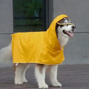 대형견레인코트 실용적인 방수우비 L개옷 강아지우의 애우 판초 강아지 개우