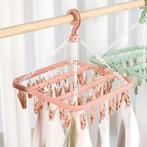 리빙홈 빨래집게 건조대 2p세트 양말 속옷 빨래걸이 생활용품 가정용품 생필품