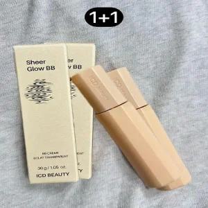 [STRONG ROCKET] [STRONG ROCKET] 인셀덤 NEW신제품 리뉴얼 아이씨디 뷰티 쉬어 글로우 비비 크림 1+1, 1개