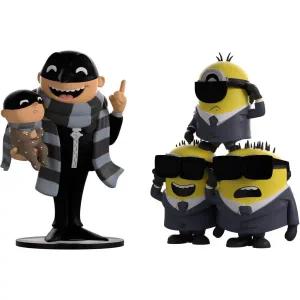 유투즈 그루 베이비그루 쌓아올린 미니언즈 피규어 세트