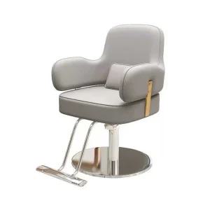 이발소 전용 이발의자 스테인리스 헤어커트의자