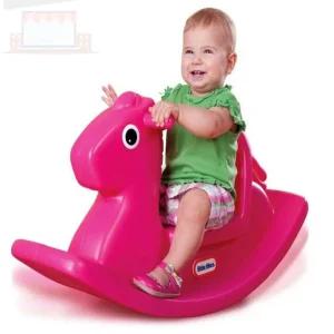 흔들목마 핑크 어린이놀이기구