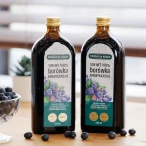 프리미엄로사 블루베리 원액 건강 주스 500ml X2개